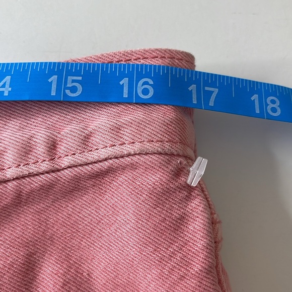 Levi’s 501 Original Denim Shorts Pink. Size 31 / 12 - Picture 13 of 16